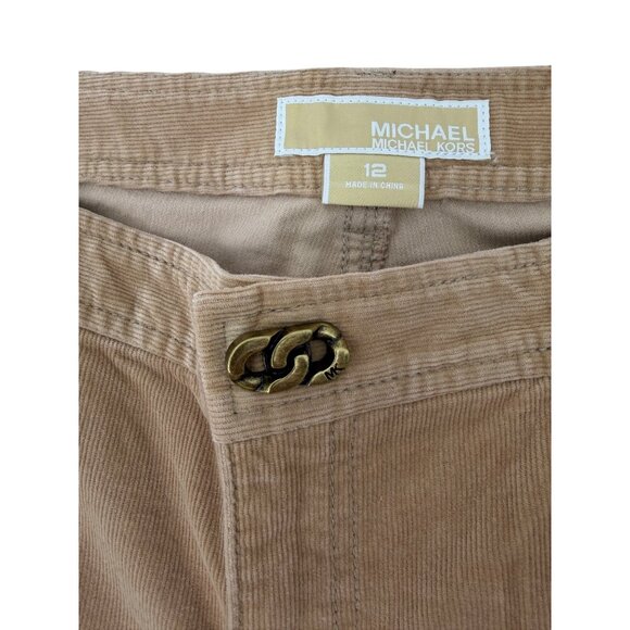 Michael Kors Tan Corduroy Pants | Quiet Luxury Academia Preppy Classic Casual 12 - Picture 11 of 14